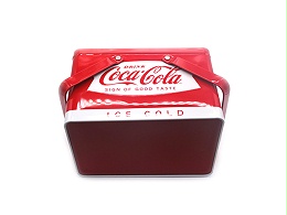 可口可乐促销活动手挽铁罐定制案例